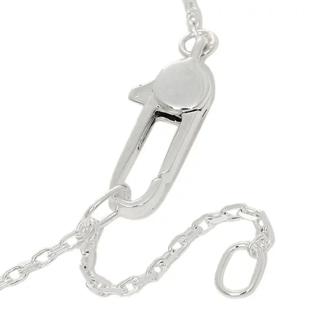 🆕️ Gucci SS .925 small square pendant necklace - Picture 6 of 6